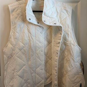 FP Movement Quinn Quilted Puffer Vest in Ivory